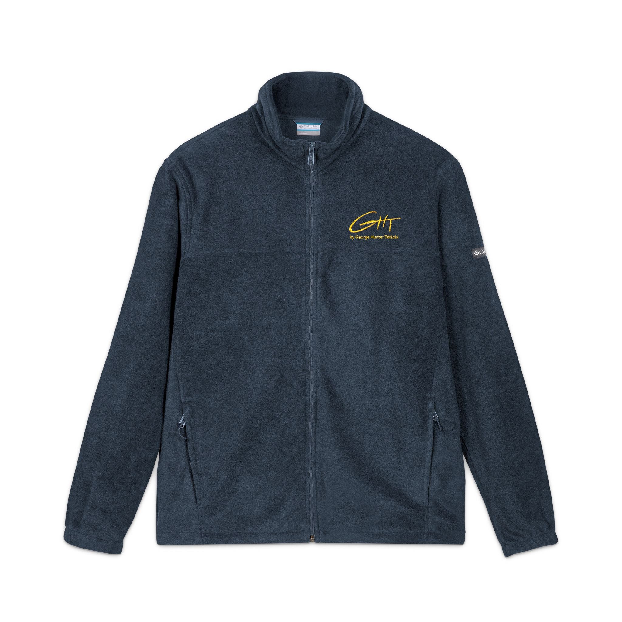 Embroidered Columbia Fleece Jacket – Cozy Zip-Up Outerwear GHT Signature – Limited Edition