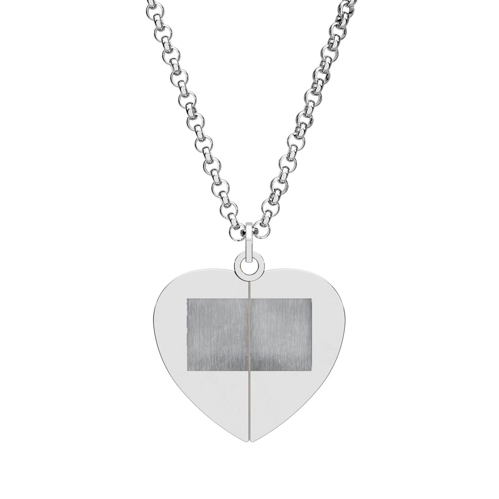 Personalized Hidden Message Heart Necklace – Valentine’s Gift Locket