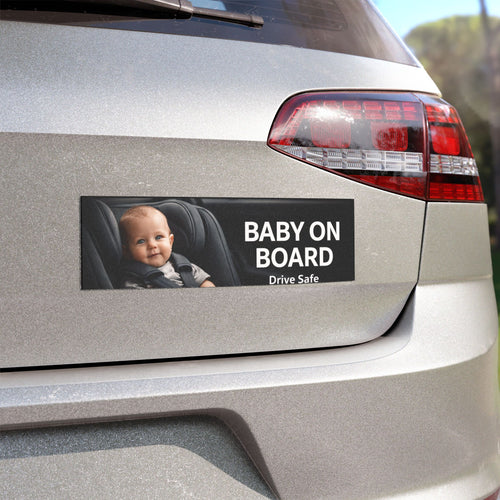 Baby On Board Car Magnet – Dark Vehicle Edition | GHT Motors Collection