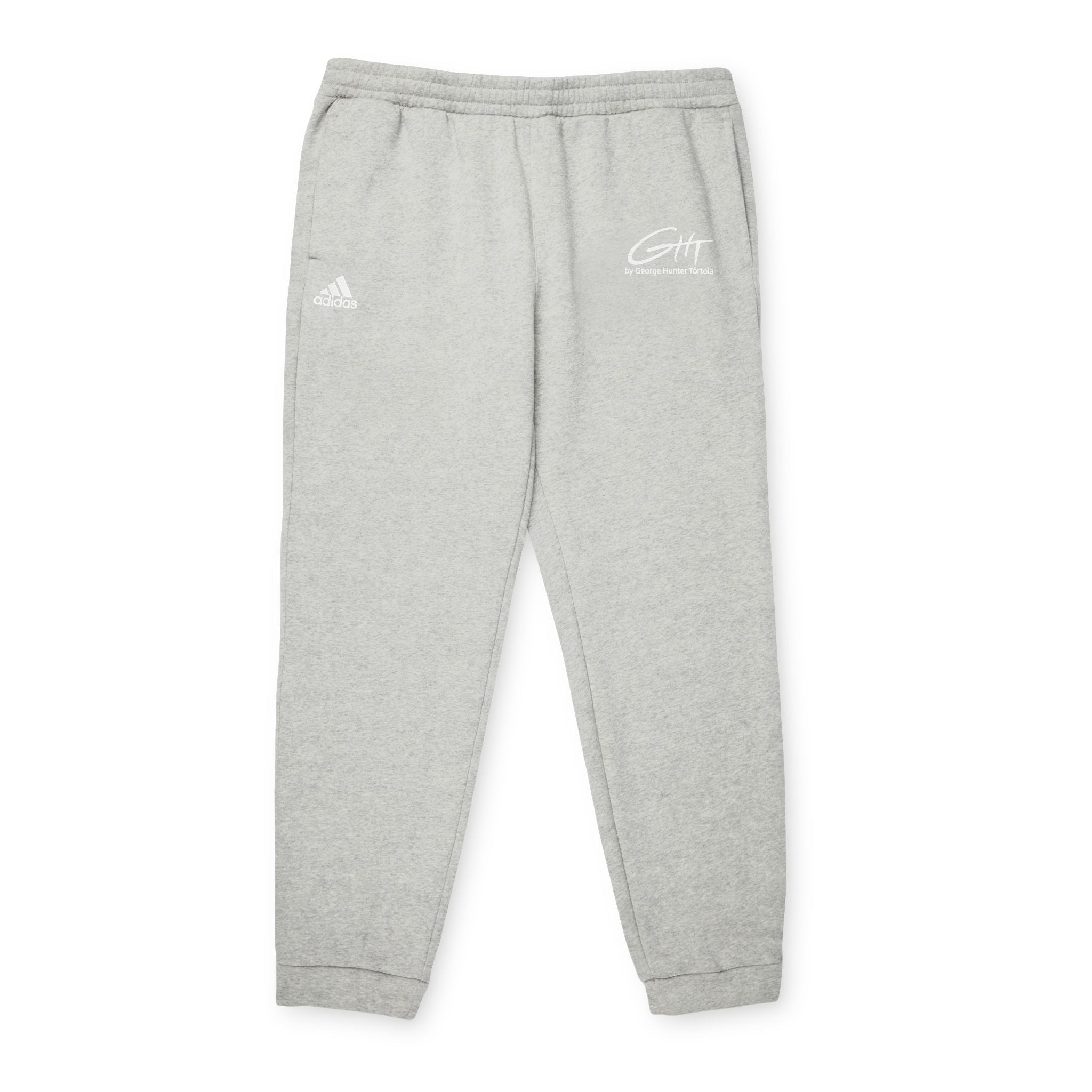 adidas Fleece Joggers – Cozy Gray | Limited Edition – GHT Signature