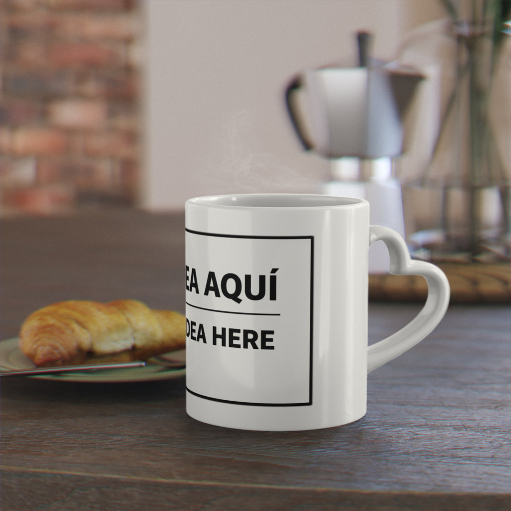 Custom Heart Handle Mug (Personalized) – GHT Official Store