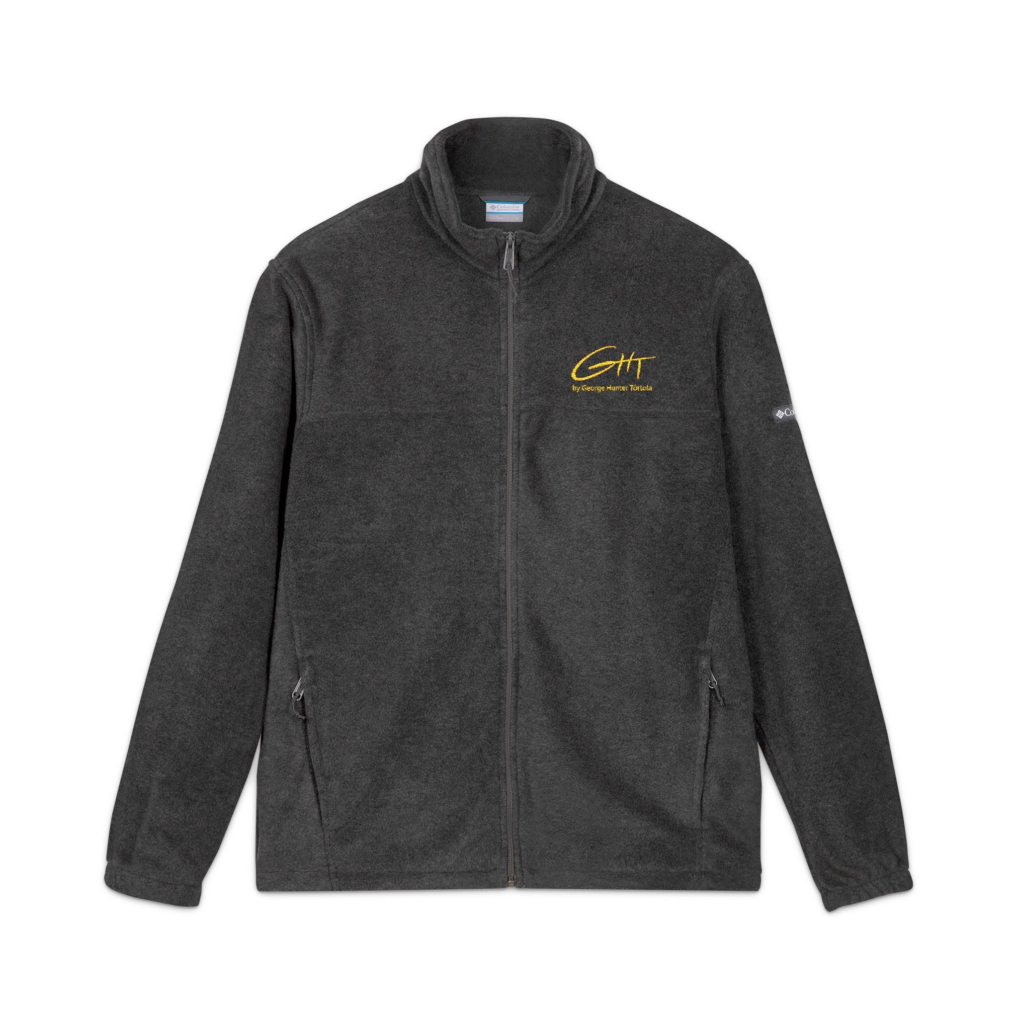Embroidered Columbia Fleece Jacket – Cozy Zip-Up Outerwear GHT Signature – Limited Edition