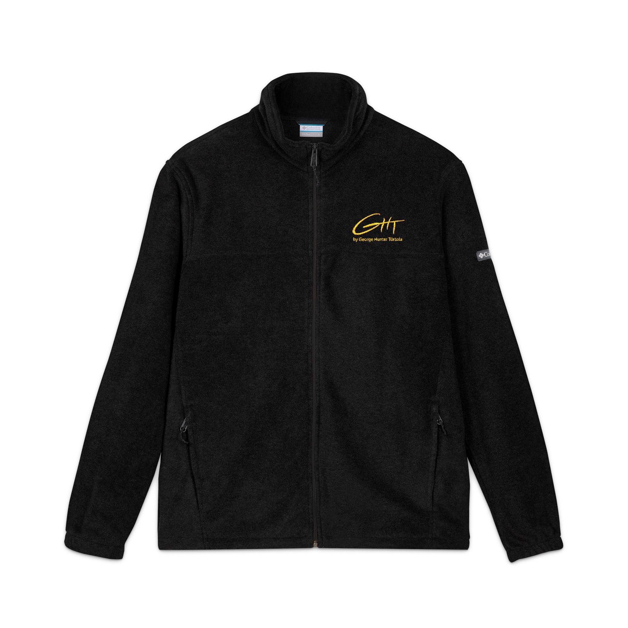 Embroidered Columbia Fleece Jacket – Cozy Zip-Up Outerwear GHT Signature – Limited Edition