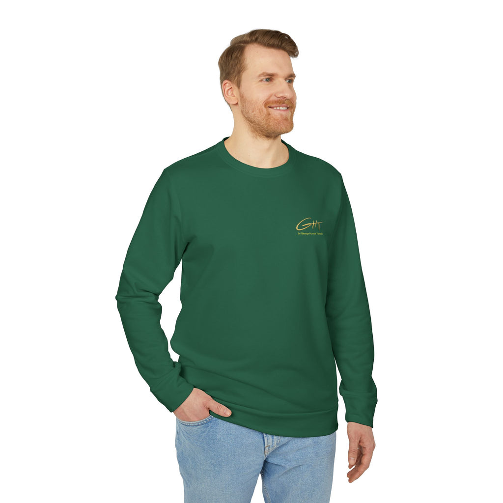 Green Crewneck Sweatshirt (Gold Logo) – Limited Edition – GHT Signature
