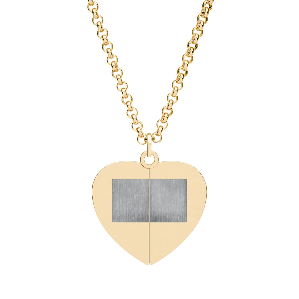 Personalized Hidden Message Heart Necklace – Valentine’s Gift Locket