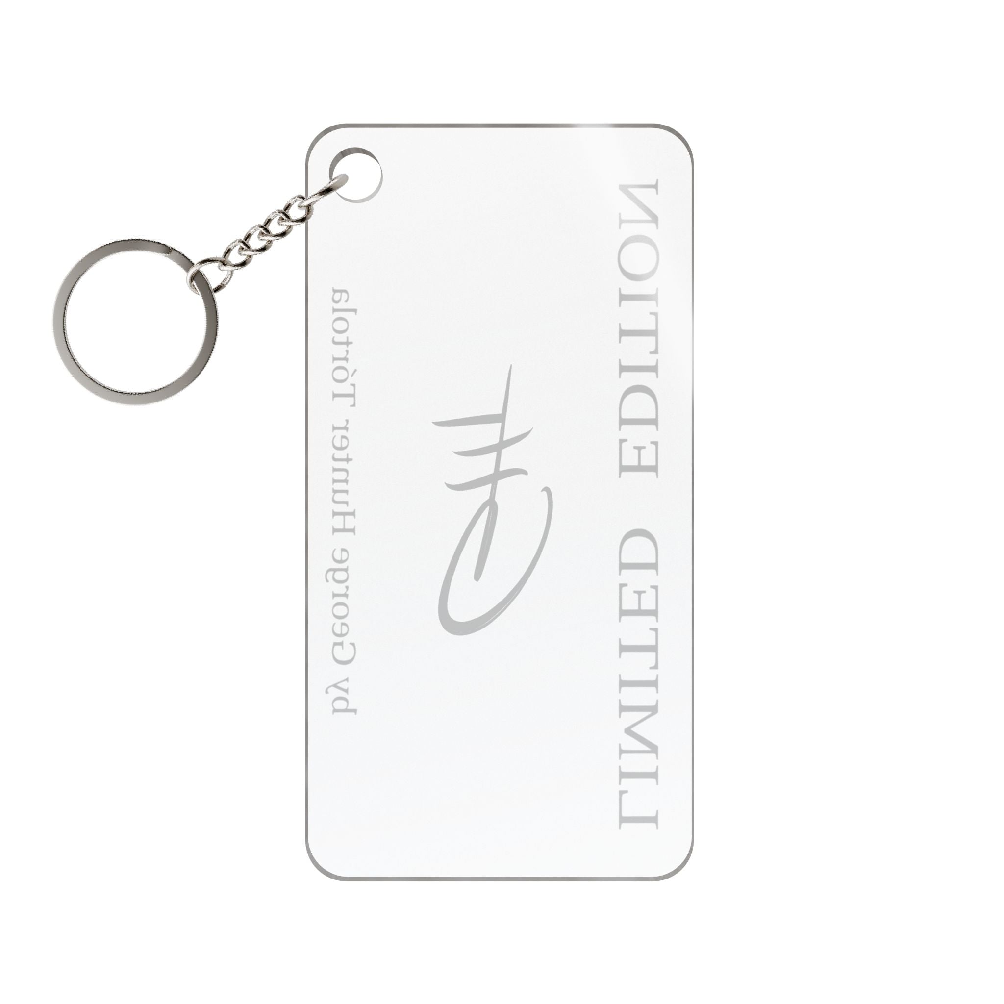 Transparent Keychain – Limited Edition – GHT Signature