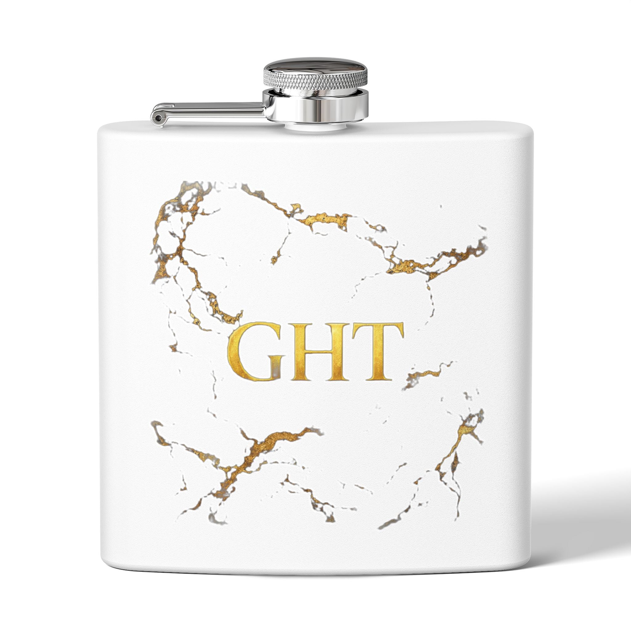 Gold Marble Monogram Flask – Limited Edition – GHT Lifestyle