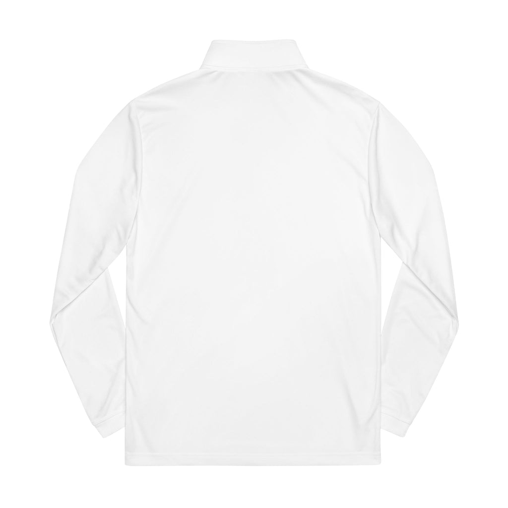 adidas Quarter-Zip Pullover – White | Limited Edition – GHT Signature