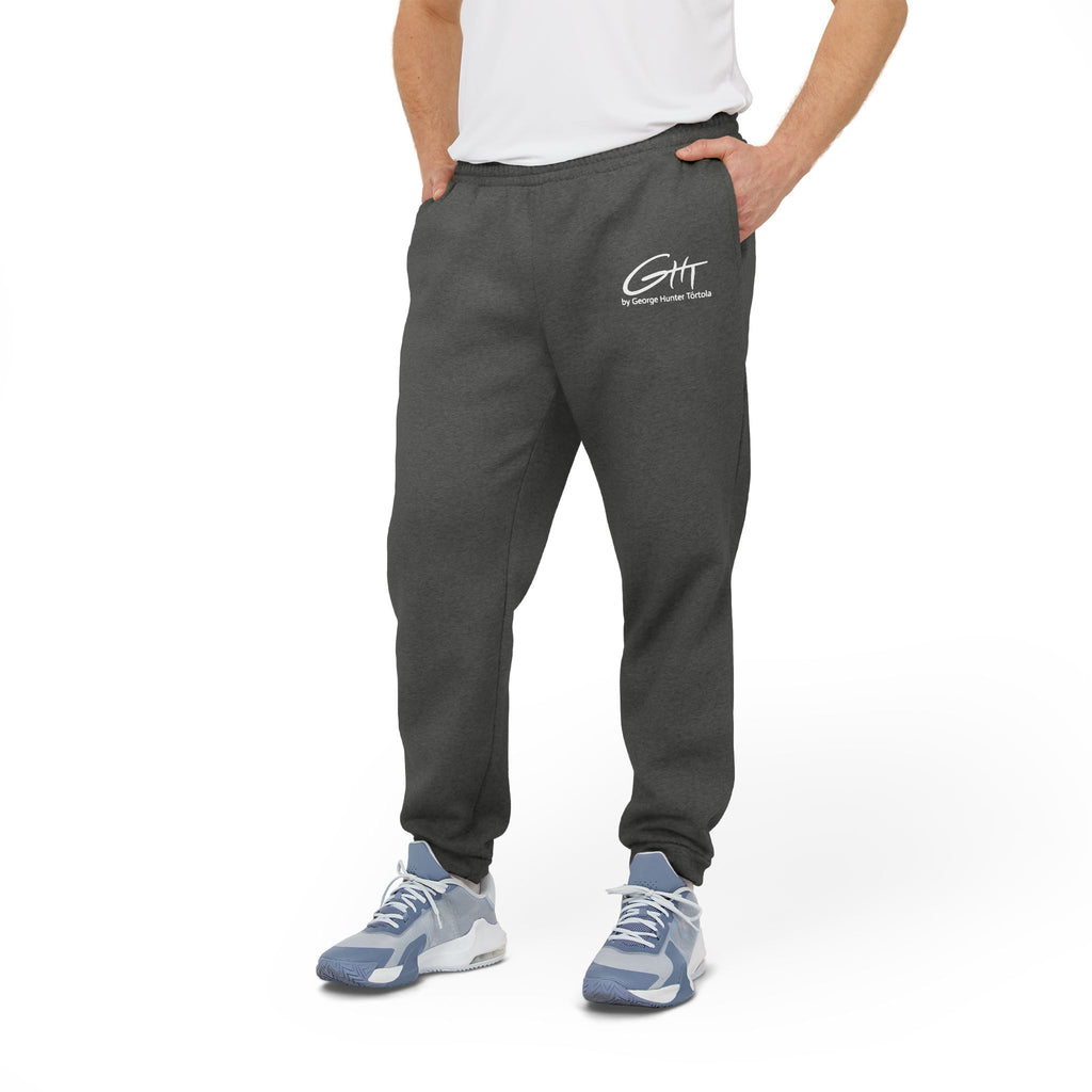 adidas Fleece Joggers – Cozy Gray | Limited Edition – GHT Signature