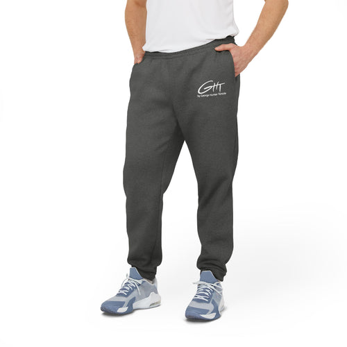 adidas Fleece Joggers – Cozy Gray | Limited Edition – GHT Signature