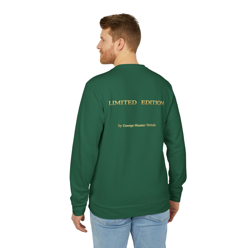 Green Crewneck Sweatshirt (Gold Logo) – Limited Edition – GHT Signature