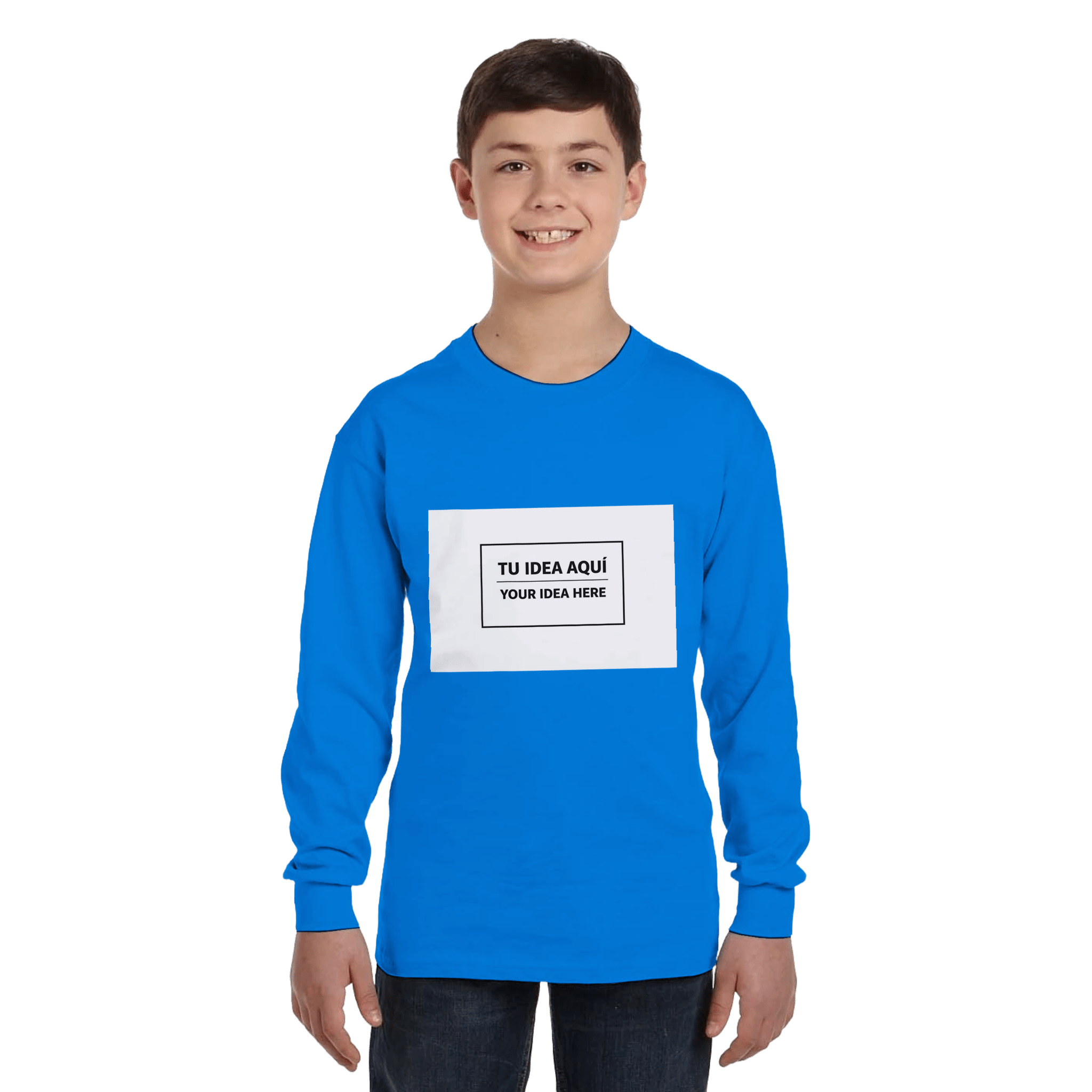 Custom Kids Long Sleeve T-Shirt – Personalised Edition - GHT Official Store