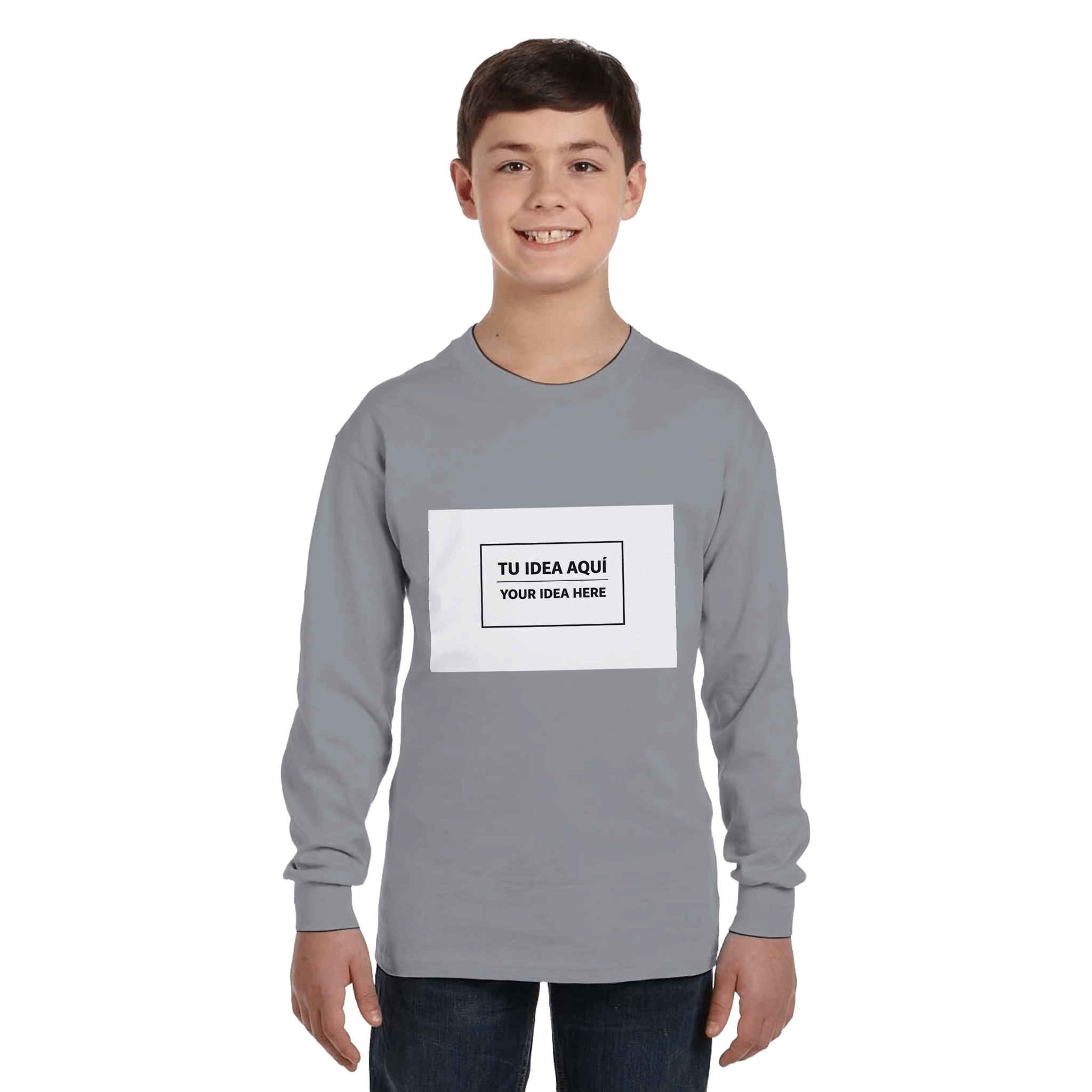 Custom Kids Long Sleeve T-Shirt – Personalised Edition - GHT Official Store