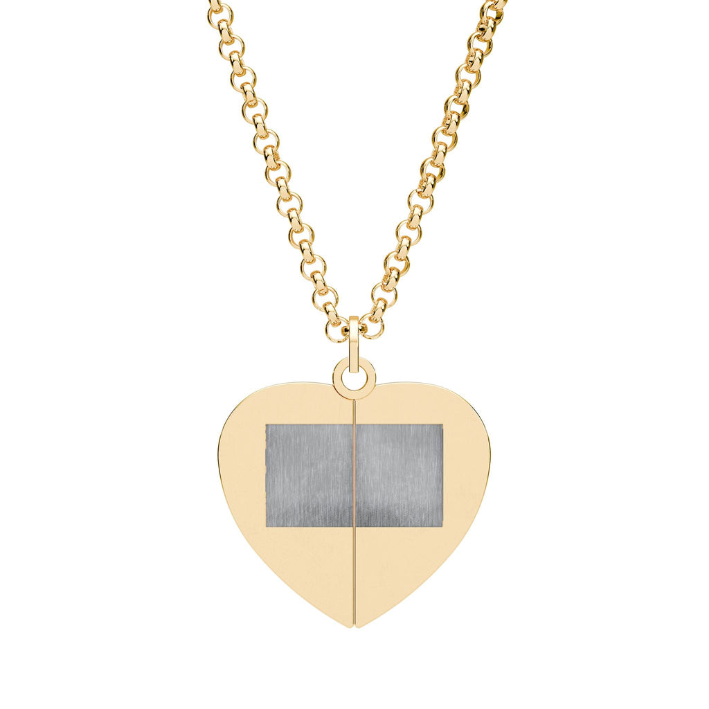 Personalized Hidden Message Heart Necklace – Valentine’s Gift Locket - GHT Official Store