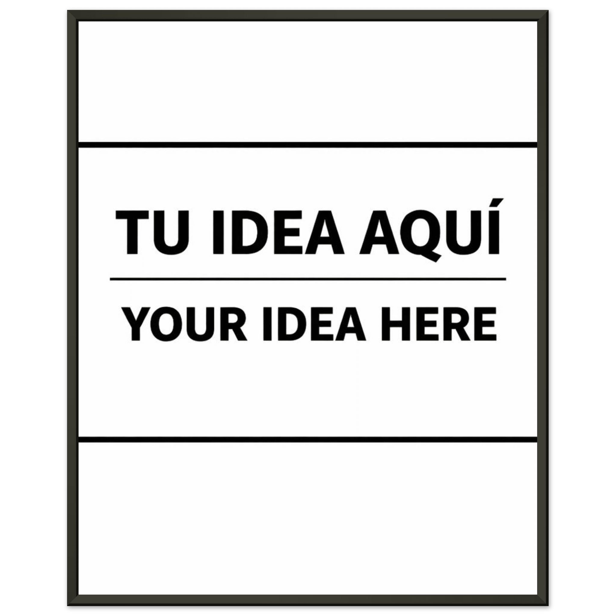 Custom Premium Matte Framed Poster – Personalized Edition - GHT Official Store