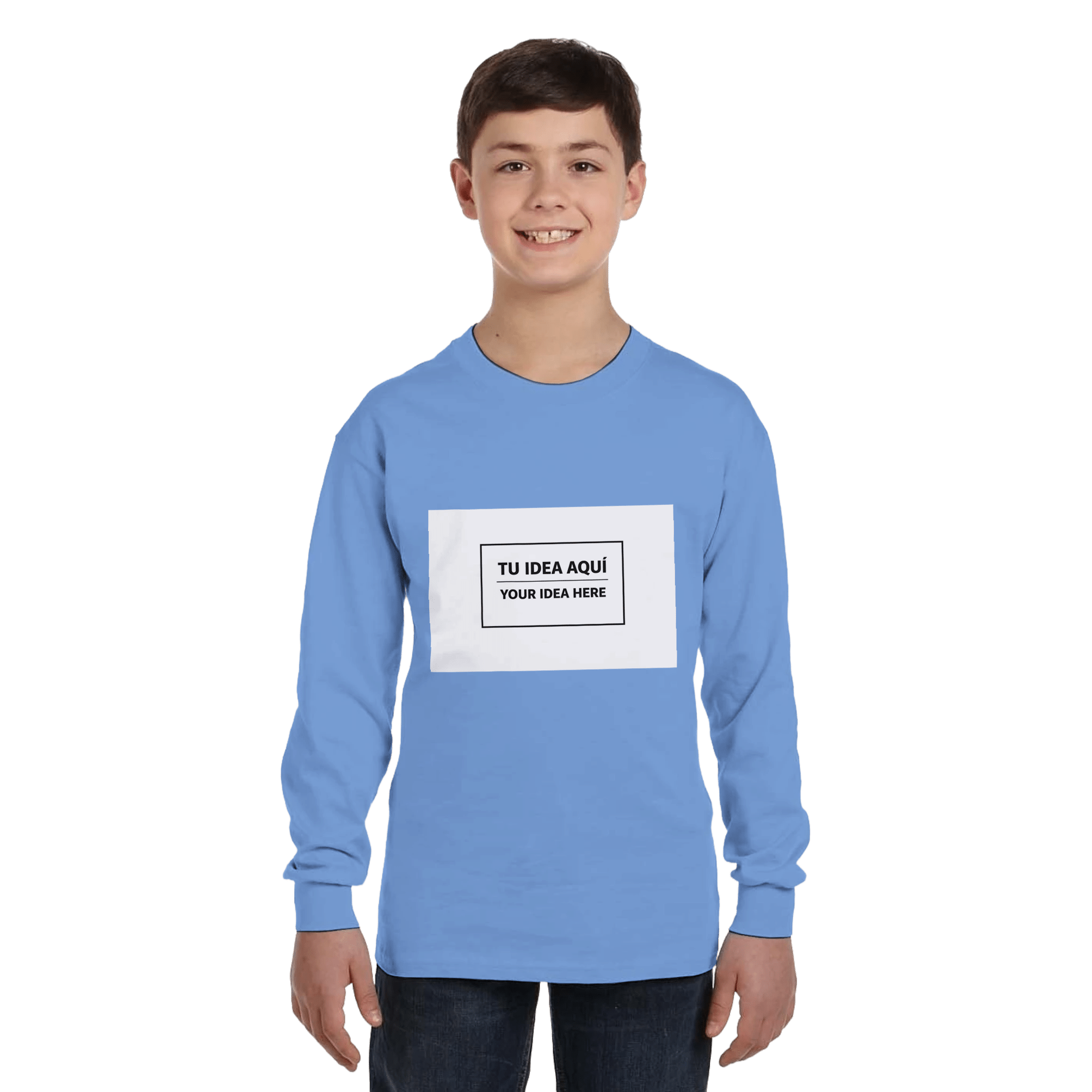 Custom Kids Long Sleeve T-Shirt – Personalised Edition - GHT Official Store