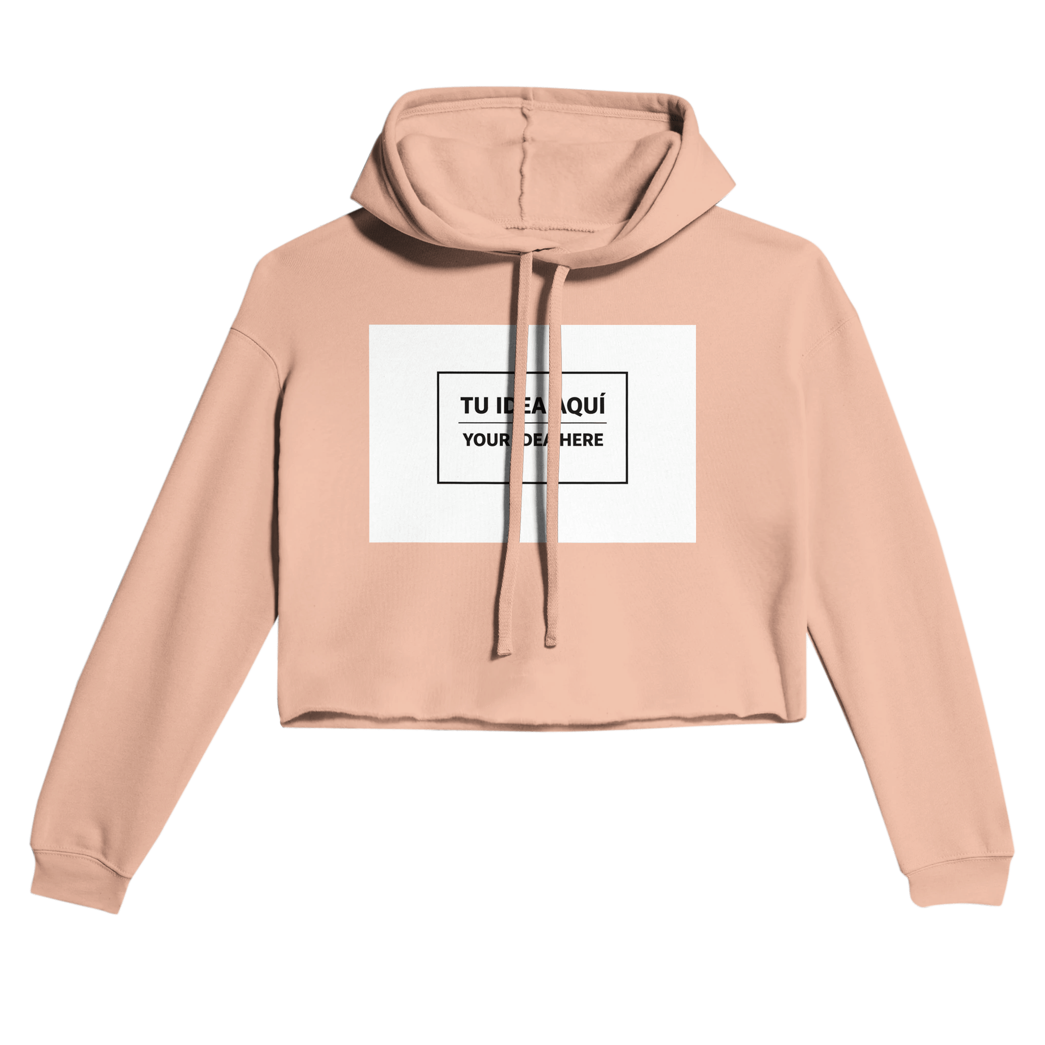 Custom Women’s Cropped Hoodie – Personalized Edition - GHT Official Store