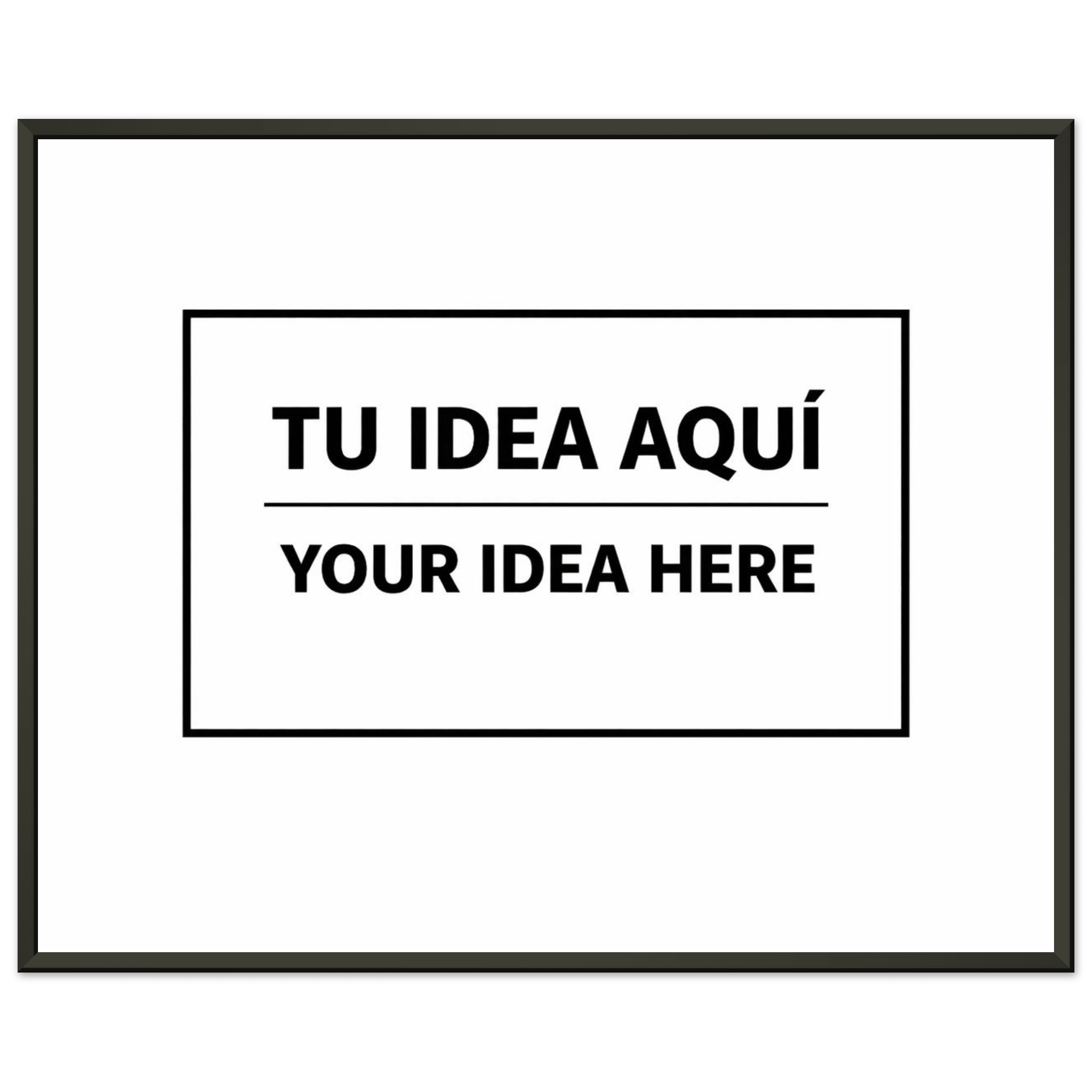 Custom Premium Matte Framed Poster – Personalized Edition - GHT Official Store