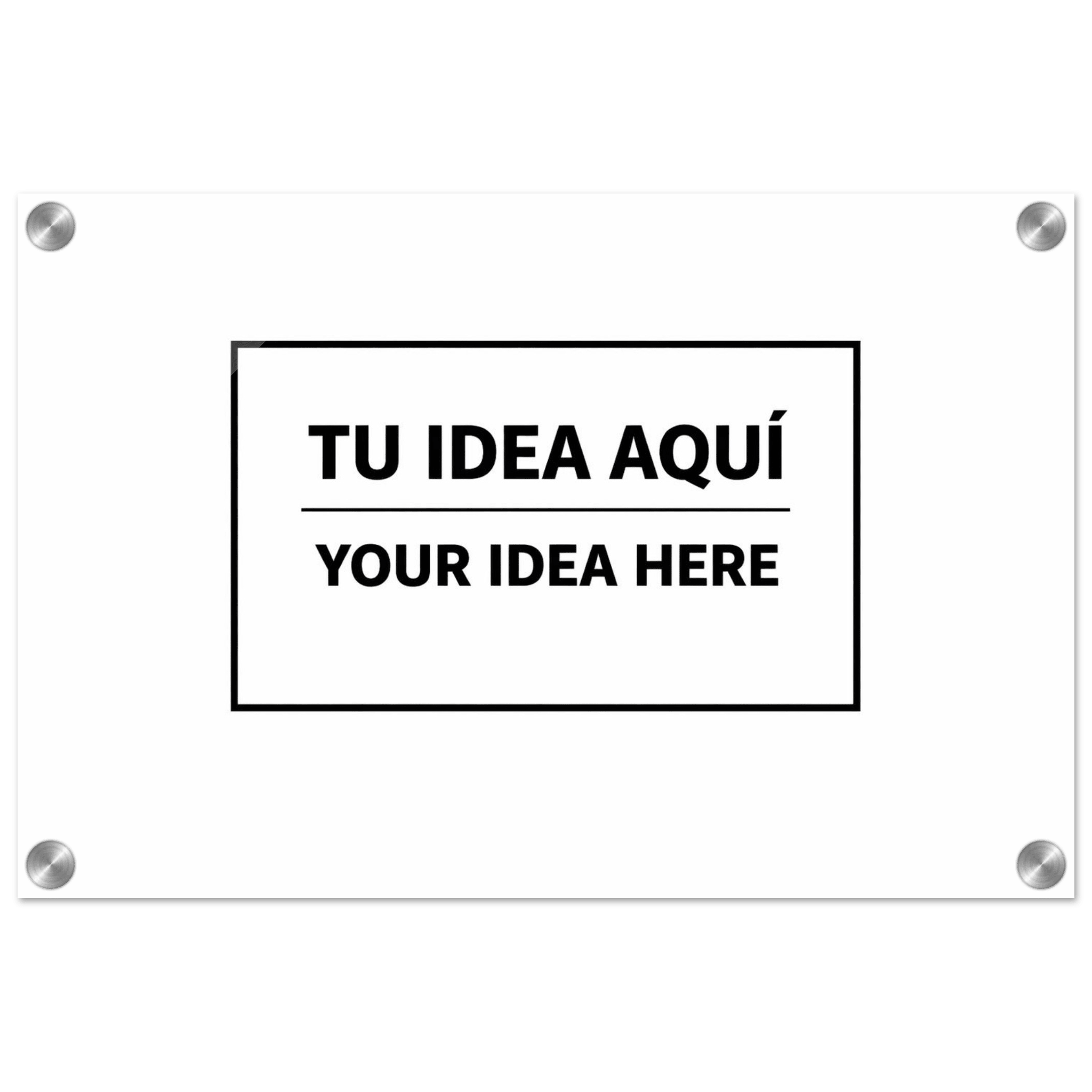 Custom Acrylic Print – Personalized Edition - GHT Official Store