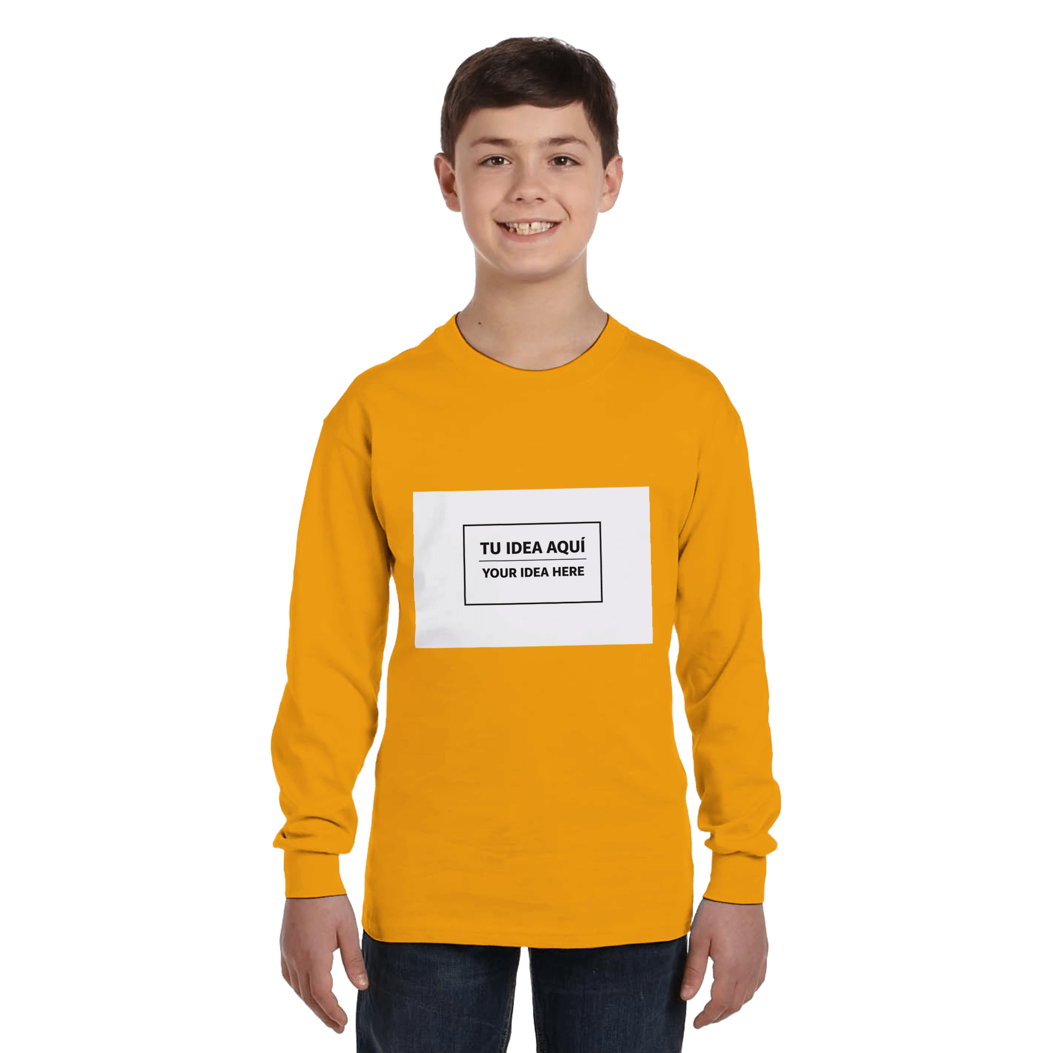 Custom Kids Long Sleeve T-Shirt – Personalised Edition - GHT Official Store