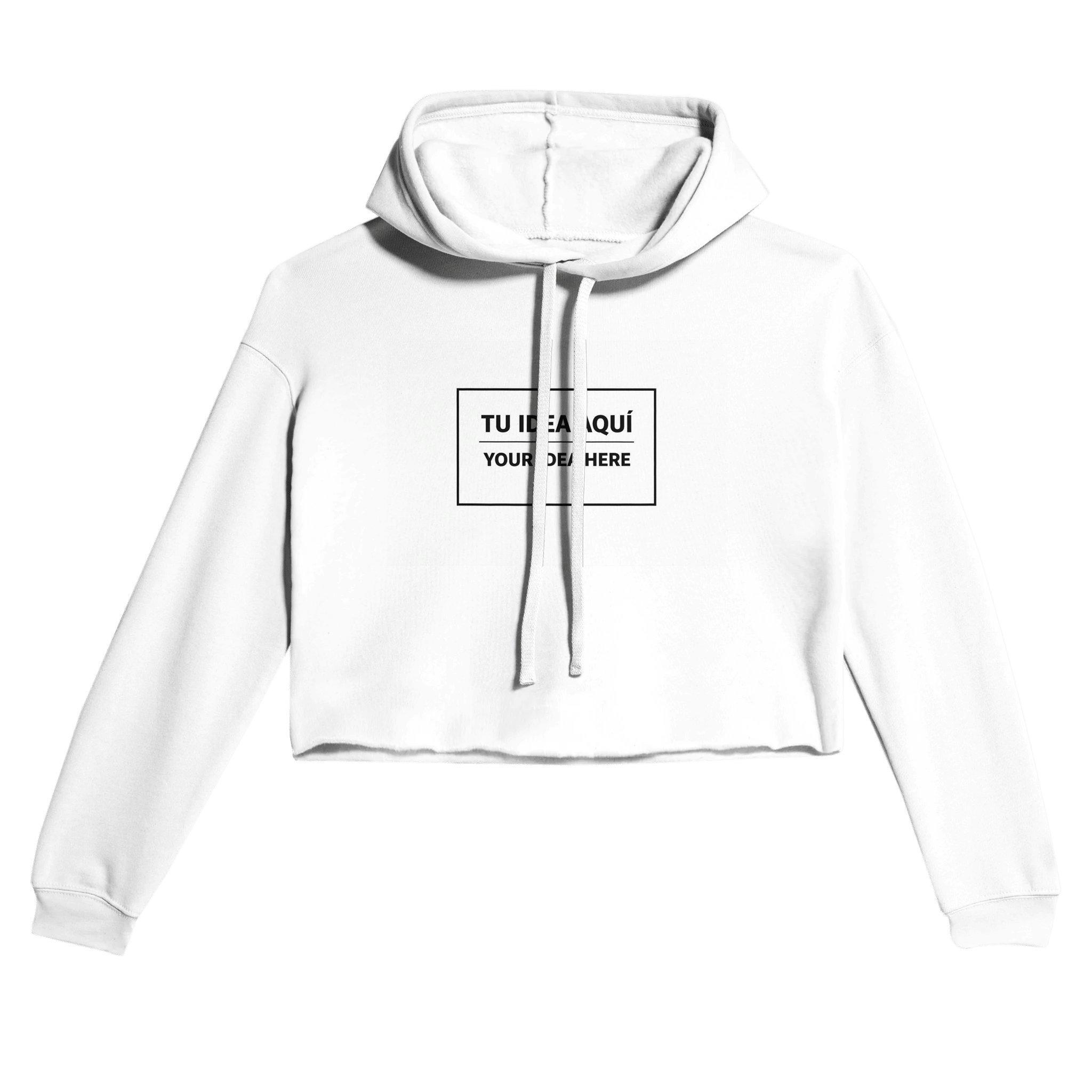 Custom Women’s Cropped Hoodie – Personalized Edition - GHT Official Store