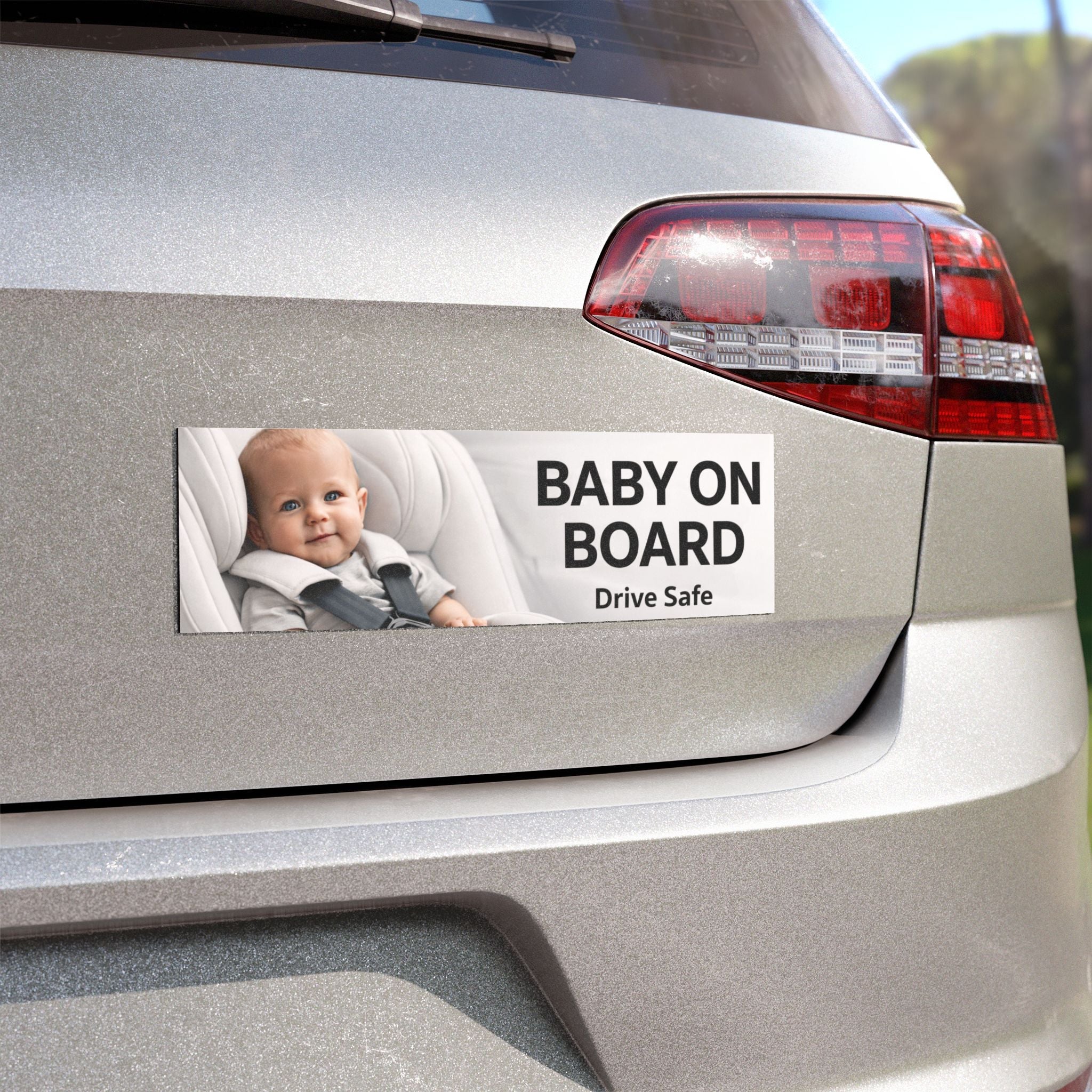 Baby On Board Car Magnet – Light Vehicle Edition | GHT Motors Collection - GHT Official Store
