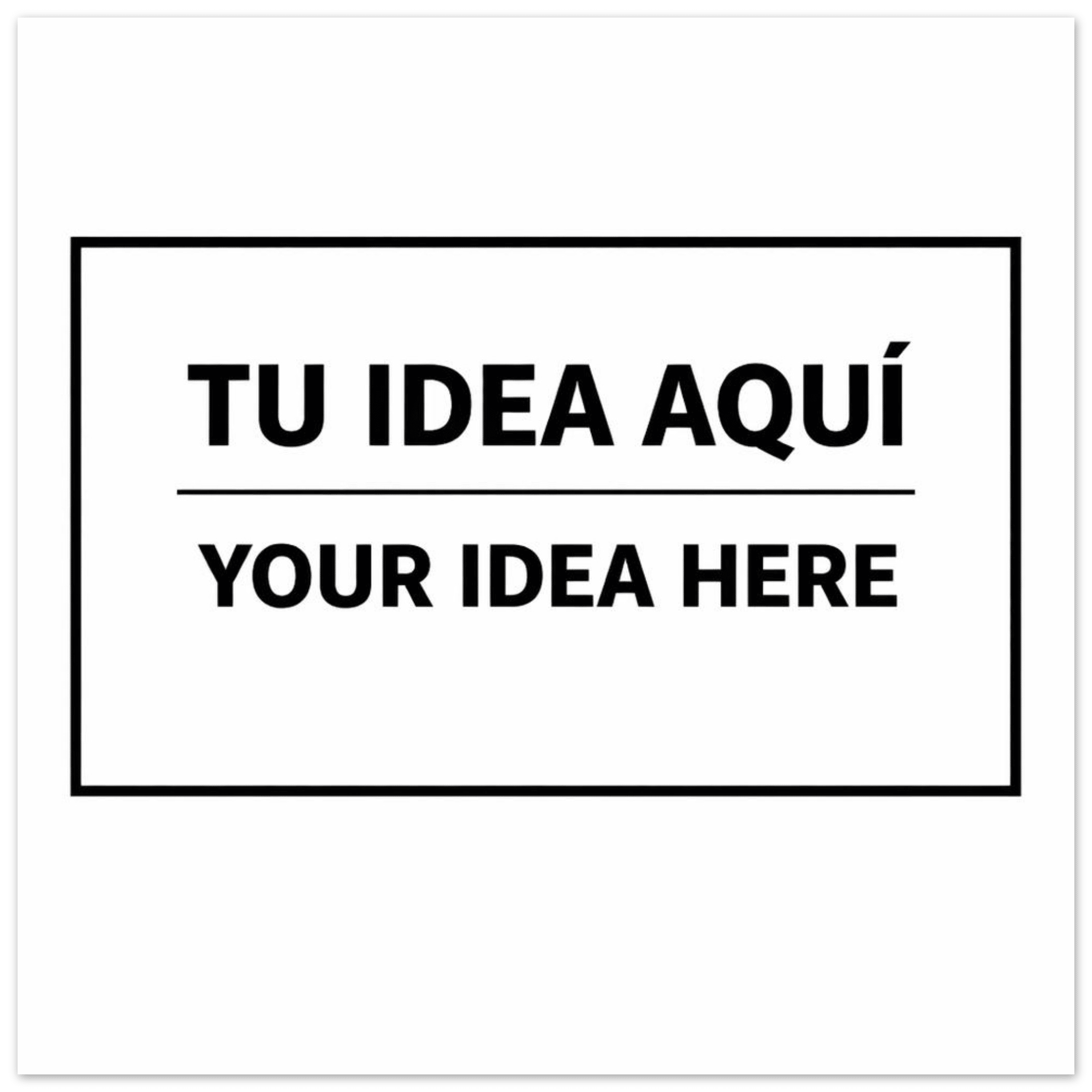 Custom Lightweight Foam Print (Square) – Personalized Edition - GHT Official Store