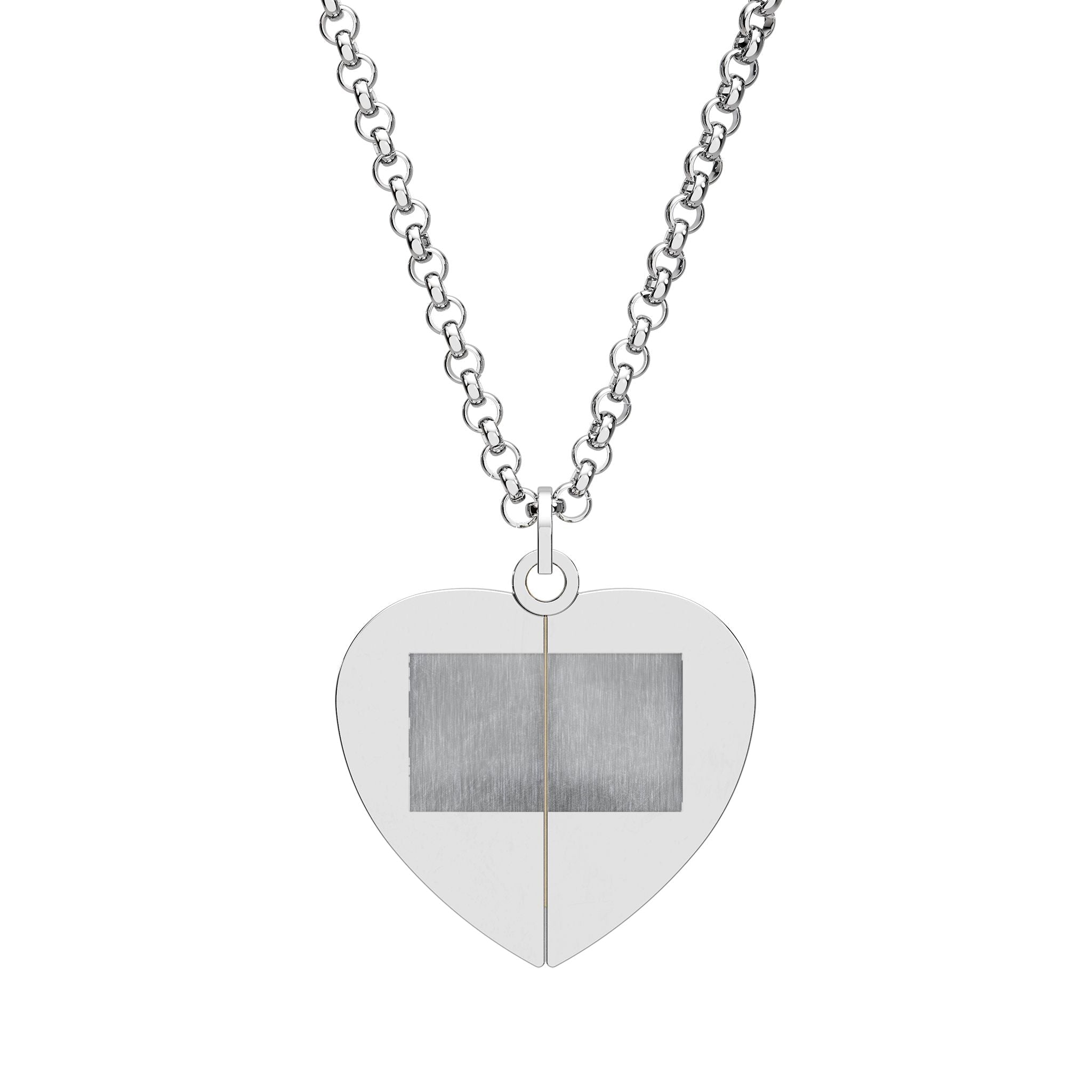 Personalized Hidden Message Heart Necklace – Valentine’s Gift Locket - GHT Official Store