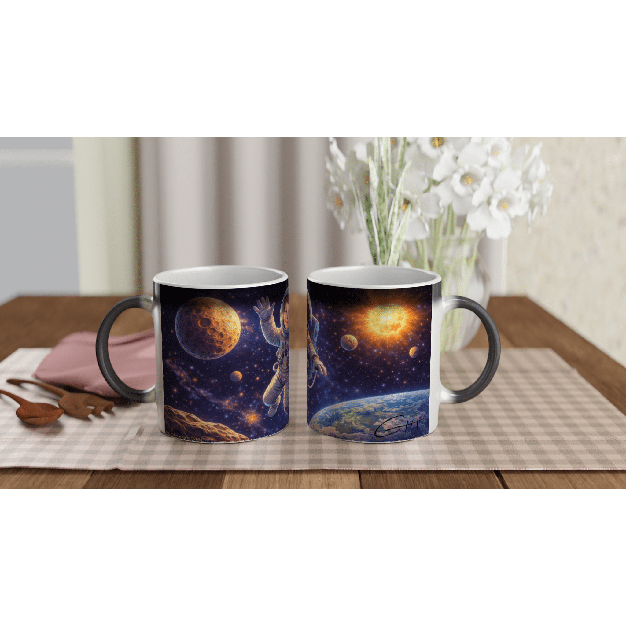 Magic Heat - Reveal Mug – Iker the Astronaut (Kids Edition) - GHT Official Store