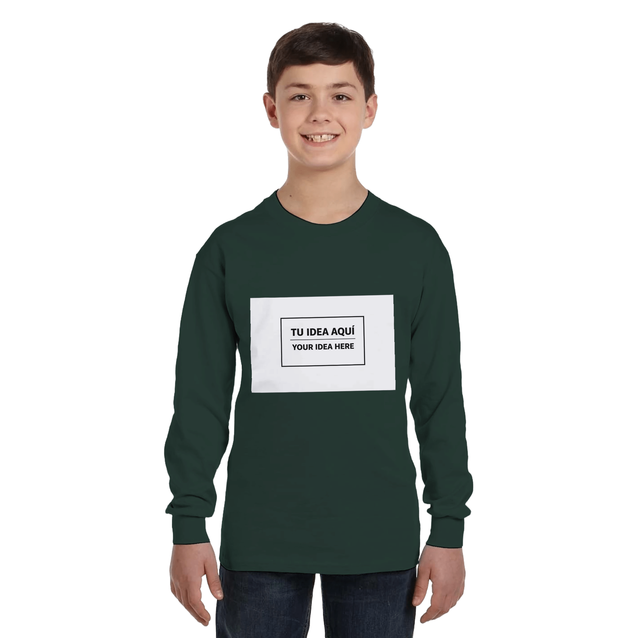 Custom Kids Long Sleeve T-Shirt – Personalised Edition - GHT Official Store