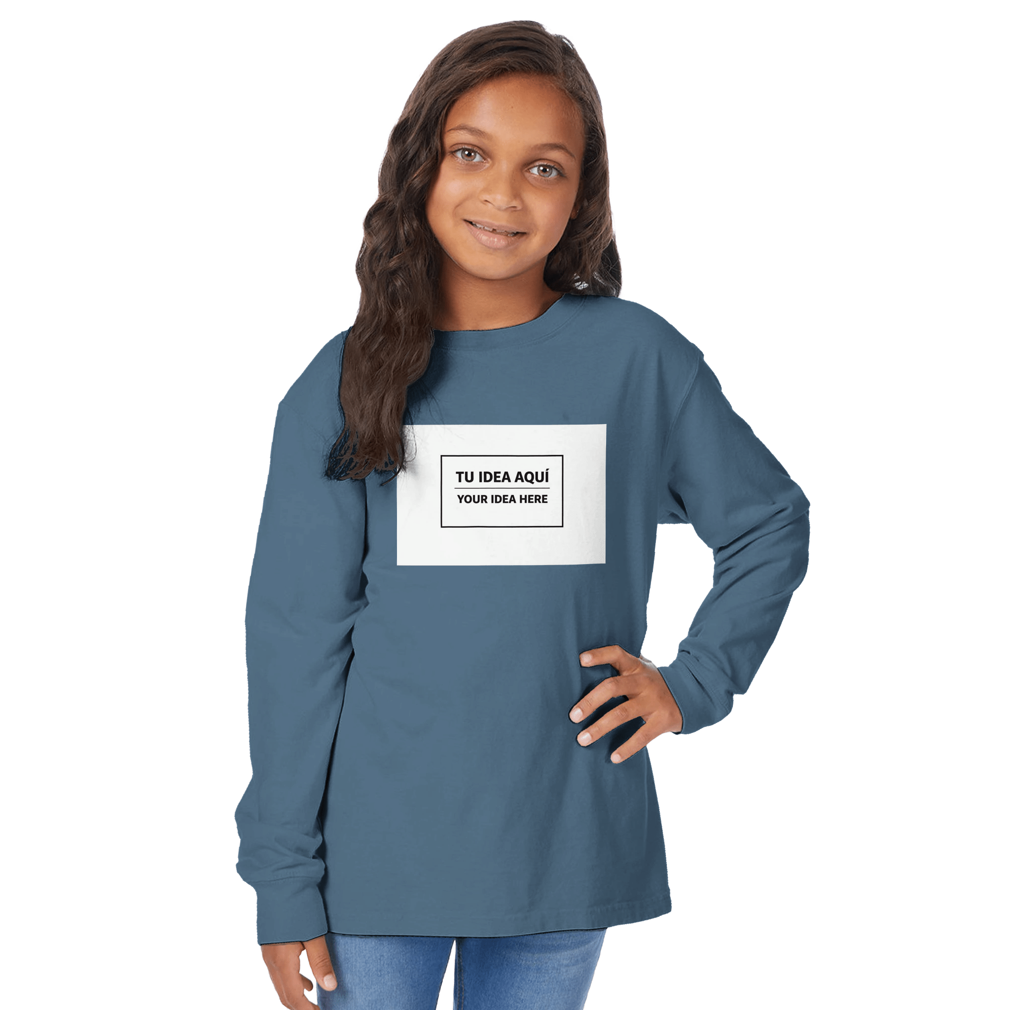 Custom Kids Long Sleeve T-Shirt – Personalized Edition - GHT Official Store