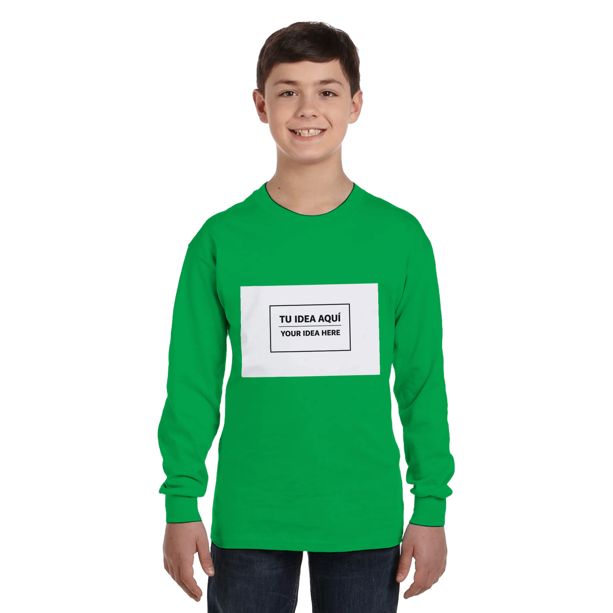 Custom Kids Long Sleeve T-Shirt – Personalised Edition - GHT Official Store