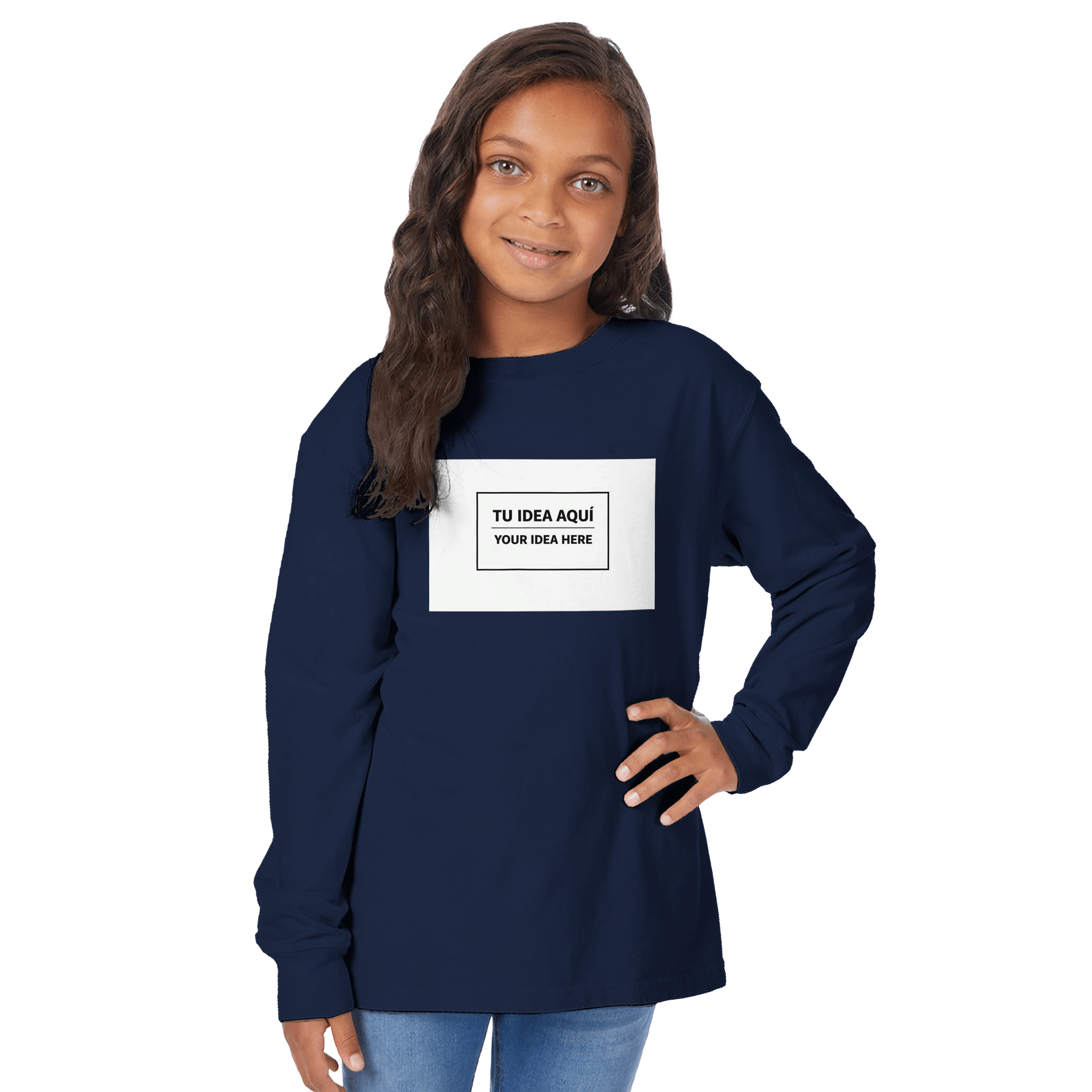 Custom Kids Long Sleeve T-Shirt – Personalized Edition - GHT Official Store