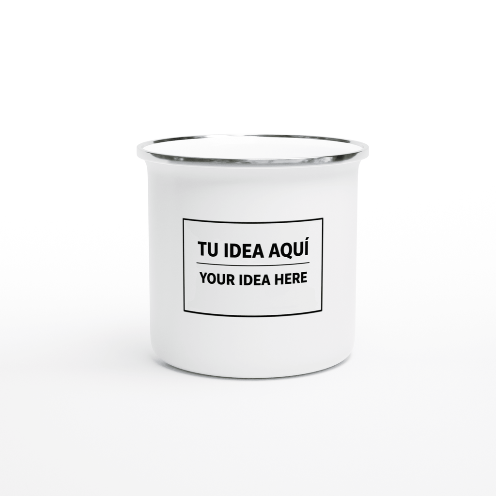 12oz Enamel Mug – Custom Design Sample (Made to Order) - GHT Official Store