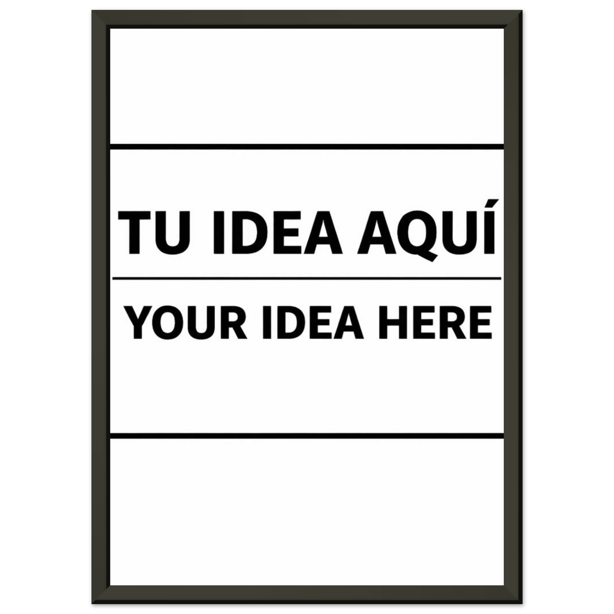 Custom Premium Matte Framed Poster – Personalized Edition - GHT Official Store