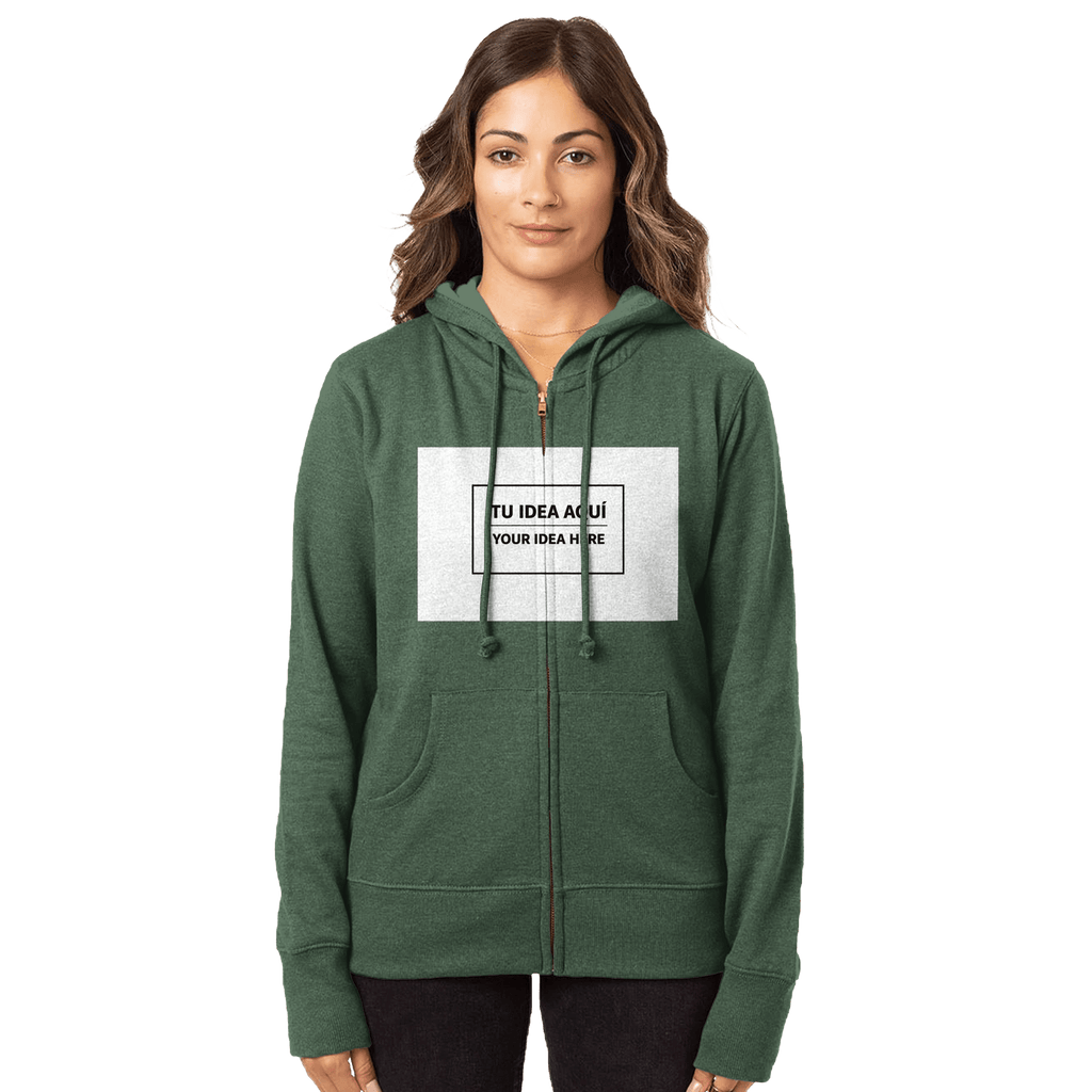 Custom Women’s Zip Hoodie – Personalized Edition - GHT Official Store