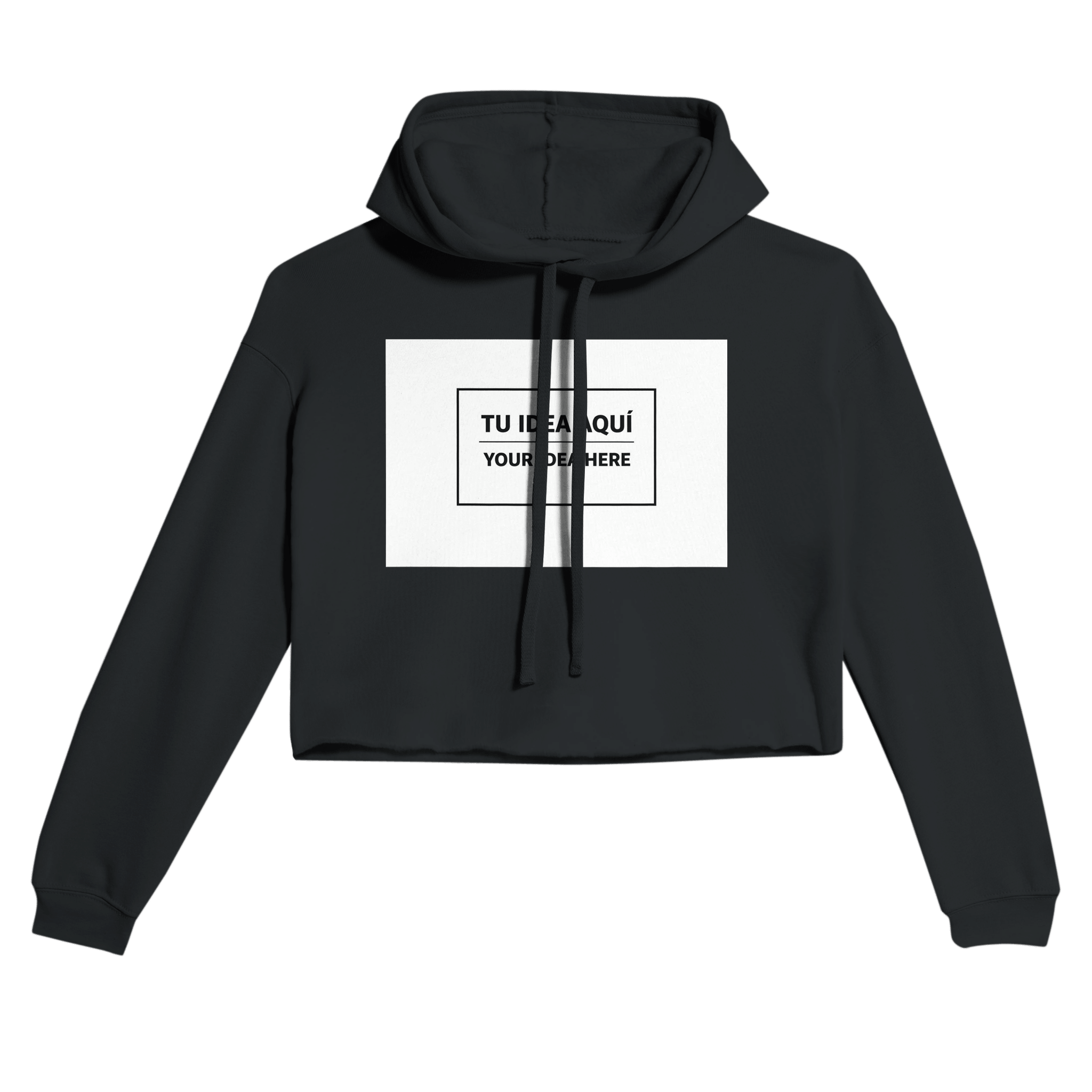 Custom Women’s Cropped Hoodie – Personalized Edition - GHT Official Store