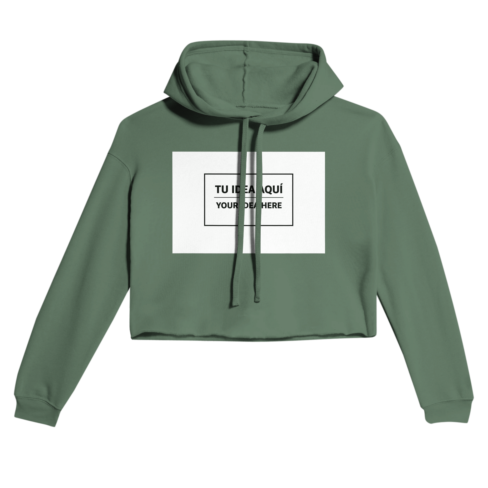Custom Women’s Cropped Hoodie – Personalized Edition - GHT Official Store